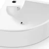 Pesuallas Bathco Oporto, Ø660mm, valkoinen