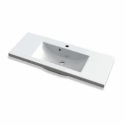 Pesuallas Grip Claudia 100 1000x390mm valumarmori valkoinen