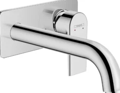 Pesuallashana Hansgrohe Vernis Shape piiloasennus seinään juoksuputki 20,7 cm, kromi