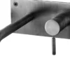Pesuallashana Tapwell BOX008, piiloasennus, Brushed Black Chrome