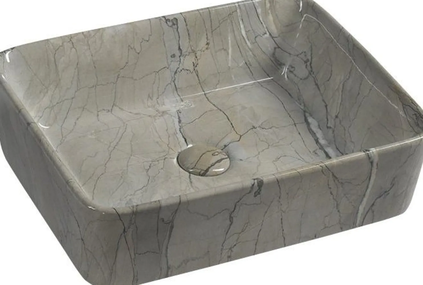 Pesuallas Interia Dalma 475x375x130 mm harmaa