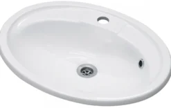 Pesuallas Otsoson Uppomarmo 510x380 mm valkoinen