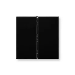 Pienjännitepainike Ensto Intro, 4224TSM 2, 24V AC/DC, MV, musta