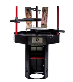 Pihagrilli Carelia Grill® 9K-100 korkea ilman huuvaa musta