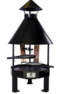 Pihagrilli Carelia Grill® 9K-100 matala musta