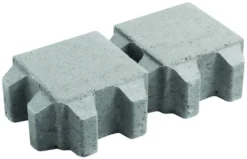Pihakivi Lakka Nurmikivi 80 140x140x80 mm harmaa