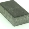 Pihakivi Rudus Kartanokivi 80 278x138x80 mm sileä musta