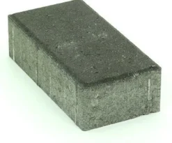 Pihakivi Rudus Kartanokivi 80 278x138x80 mm sileä musta