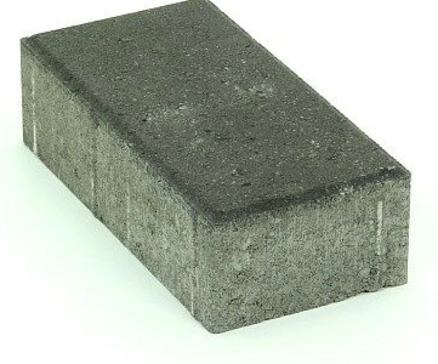 Pihakivi Rudus Kartanokivi 80 278x138x80 mm sileä musta