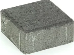 Pihakivi Rudus Kartanonoppa 60 138x138x60 mm sileä musta