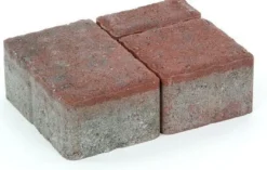 Pihakivisarja Rudus Milano-kivet 80 mm sileä punamusta