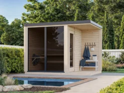 Pihasauna Palmako Sarah 3,8+2,1 m2