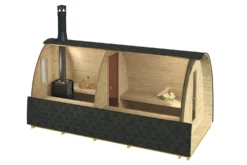 Pihasauna Tene Lars 11.4m², valmiiksi rakennettu