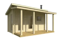 Pihasauna Tene Tahko 10m²