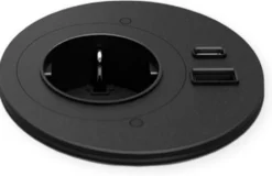 Pistorasia Limente Spot USB uppoasennettava IP20 240V