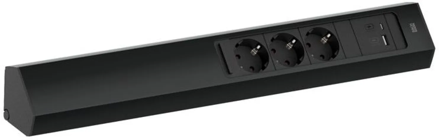 Pistorasiayksikkö Bachmann Casia 2 USB-lataus