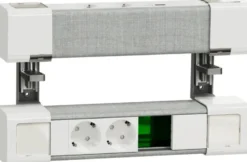 Pistorasiayksikkö Schneider Electric Unica System+ pöytäyksikkö, 2 x Schuko + USB A ja C + RJ