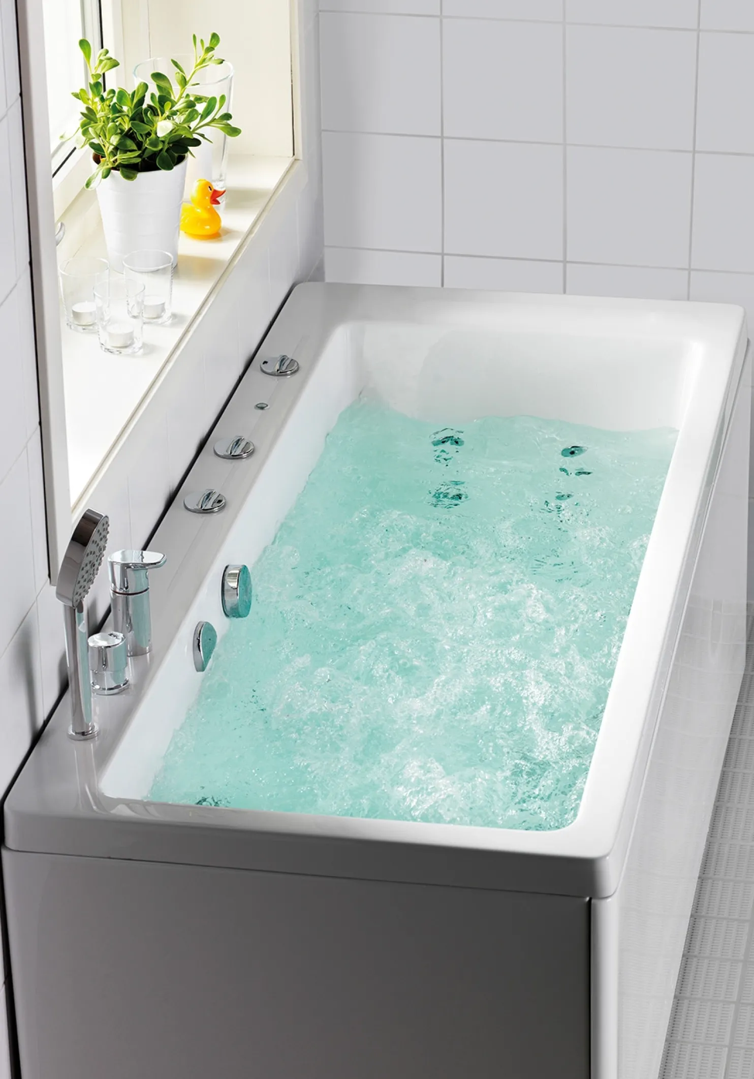 Poreamme Hafa Lime 160Sq Premium, valkoinen