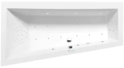 Poreamme Interia Andra Highline Hydro-Air, 1600x900x450mm, vasen, 240l, valkoinen