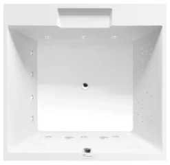 Poreamme Interia Came Highline Hydro, 1750x1750x500mm, 720l, valkoinen