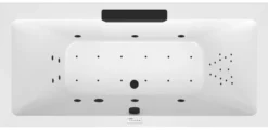 Poreamme Interia Cascata Highline Hydro-Air, 1850x850x450mm, 290l, musta/valkoinen