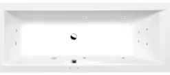 Poreamme Interia Cleo Active Hydro, 1700x700x480mm, 245l, valkoinen