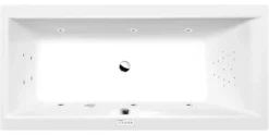 Poreamme Interia Cleo Highline Hydro, 1600x750x480mm, 230l, valkoinen