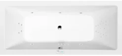 Poreamme Interia Krysta Highline Hydro, 1800x800x390mm, 249l, valkoinen