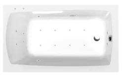Poreamme Interia Lily Active Hydro-Air, 1200x700x390mm, 150l, valkoinen