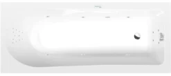 Poreamme Interia Lisa Highline Hydro, 1700x700x470mm, 250l, valkoinen