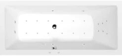 Poreamme Interia Mimoa Attraction Hydro-Air, 1700x750x390mm, 221l, valkoinen