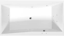Poreamme Interia Quest Active Hydro, 1900x1000x490mm, 480l, valkoinen