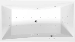 Poreamme Interia Quest Attraction Hydro-Air, 1800x1000x490mm, 447l, valkoinen