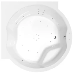 Poreamme Interia Royal Attraction Hydro-Air, 1730x1730x490mm, 580l, valkoinen