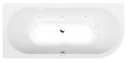 Poreamme Interia Viva Highline Hydro, 1850x800x470mm, vasen, 267l, valkoinen