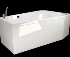 Poreamme Westerbergs Motion 160L Comfort 2.0 akryyli valkoinen vasen