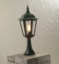 Porttivalaisin Konstsmide Firenze 7214-600 Ø 235x550 mm vihreä