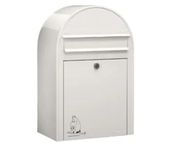 Postilaatikko Bobi Classic Muumi lukee 50x32x21 cm valkoinen