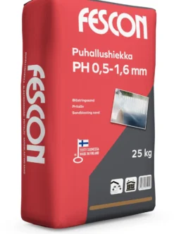 Puhallushiekka Fescon PH 0,5-1,6 mm 25 kg