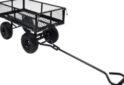 Puutarhakärry FinePrice musta 250 kg