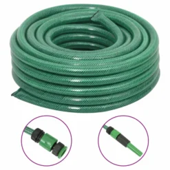 Puutarhaletku liitinsarjalla vihreä 0,9" 30 m PVC