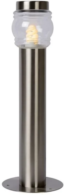 Pylväsvalaisin Lucide Mirane 11W 230V IP44 Ø 90mm mattakromi