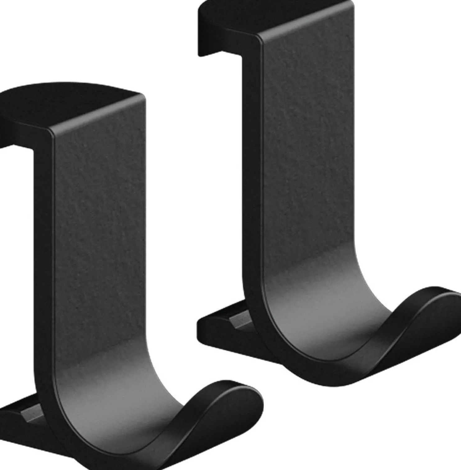 Pyyhekoukku Hansgrohe WallStoris, leveä, mattamusta