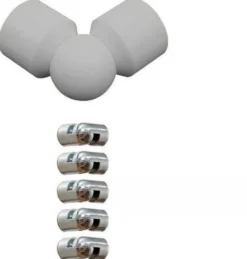 Reunakaiteen kulmaosa Dolle Design Spiral, eri värejä