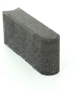 Reunakivi Rudus 250x80x140 mm sileä musta