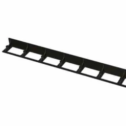 Reunatuki Benders muovi 2440 mm 2 kpl + 12 maapiikkiä musta