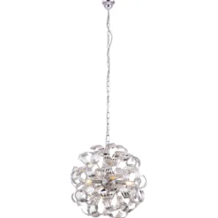 Riippuvalaisin Globo Falla 51505-4H Ø50cm 40W kromi