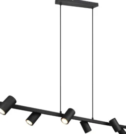 Riippuvalaisin Trio Marley 6-osainen 115cm GU10 eri värejä
