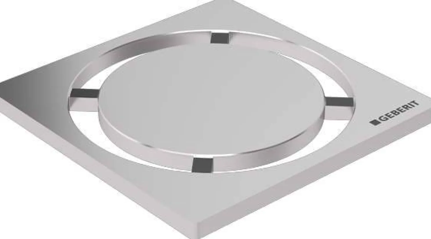 Ritilä Geberit Design pyöreä 8 x 8 cm