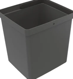 Roska-astia Beslag Design Compact, 19l, tummanharmaa